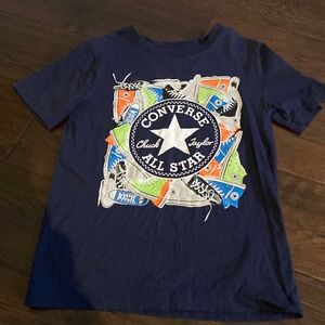 Boys converse short sleeve